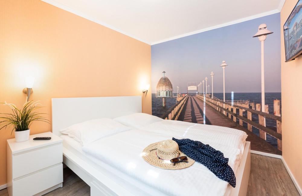 Ferienhaus Usedomer Flaschenpost 치노비츠 외부 사진